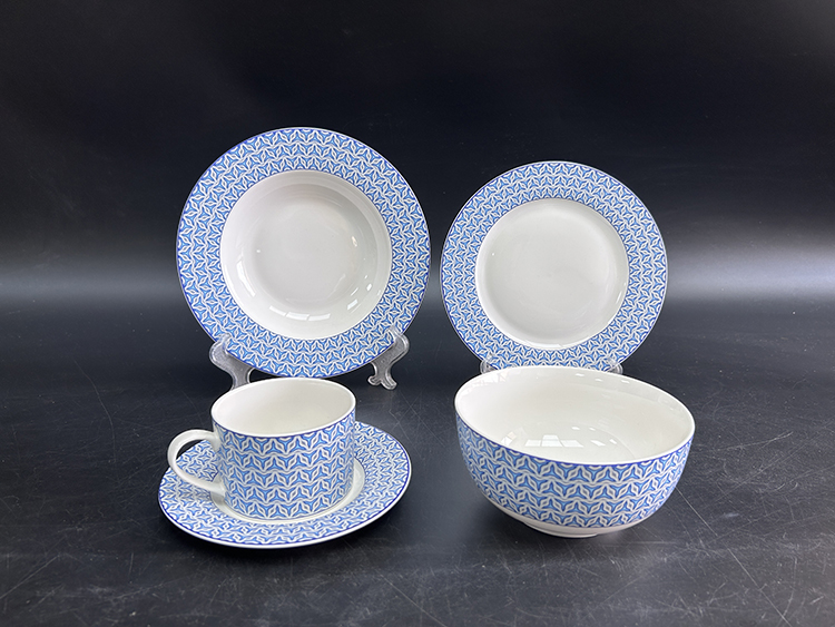 RAH-I103 New Bone China In-glaze Dinnerware Set 