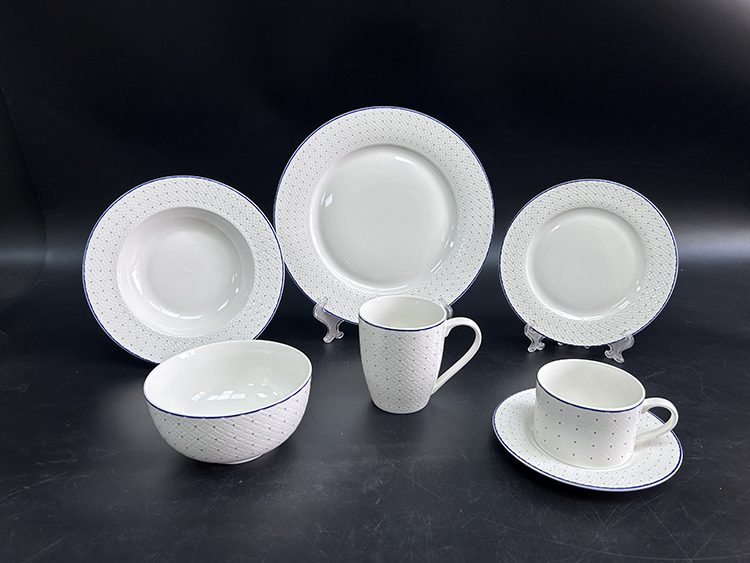 RAH-I95 New Bone China In-glaze Dinnerware Set 