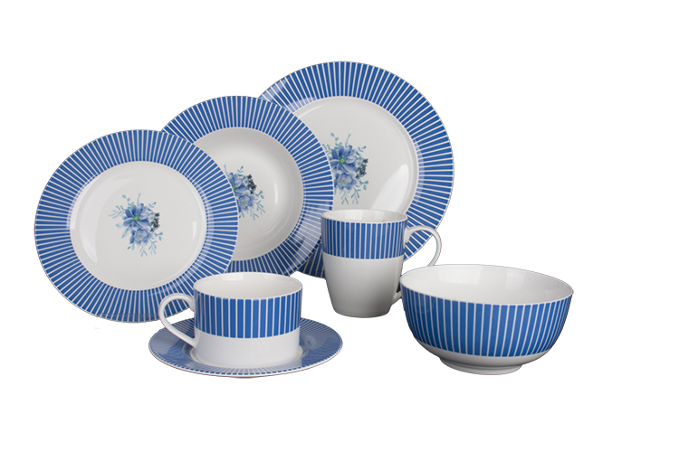 RAH-I93 New Bone China In-glaze Dinnerware Set