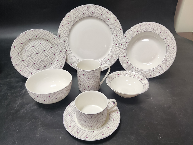 RAH-I92PP New Bone China In-glaze Dinnerware Set