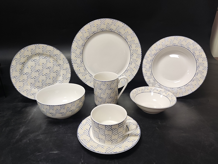 RAH-I92BY  New Bone China In-glaze Dinnerware Set