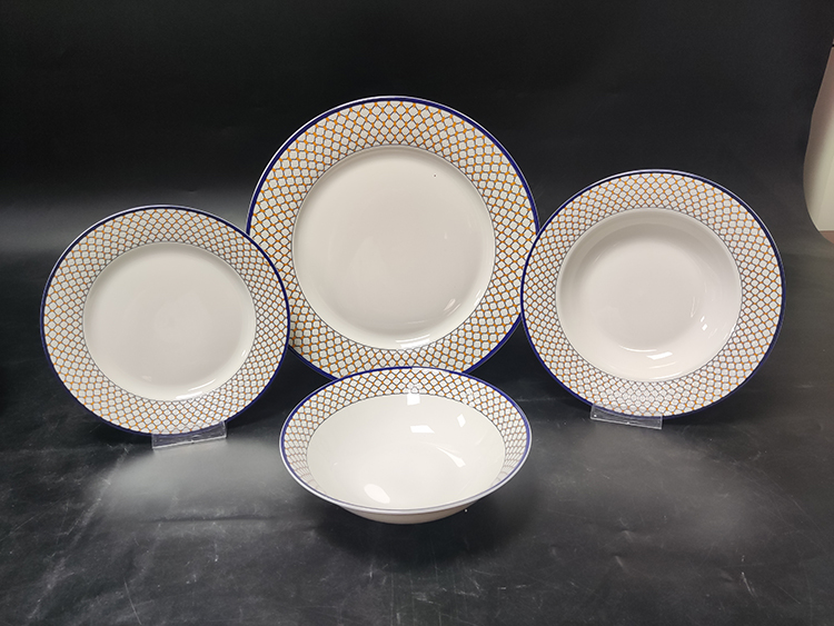 RAH-I91BO  New Bone China In-glaze Dinnerware Set 