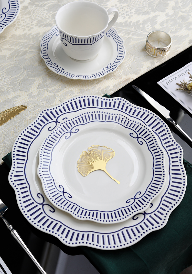 RAH-I68 New Bone China In-glaze Dinnerware Set